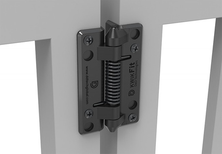 Zawias samozamykający KF3S 19 mm/20 kg do bramek - 2 szt