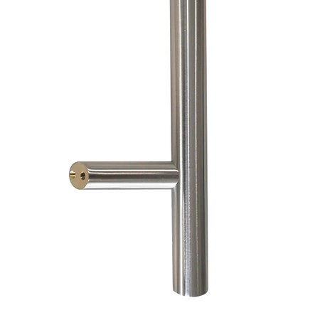 Pochwyt - antaba jednostronny okrągły Fi32x800 mm satyna