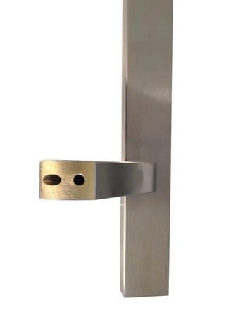 Pochwyt - antaba jednostronny prostokątny 40x20x1000 mm satyna