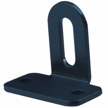 Mocowanie przęsła ogrodzeniowego w kształcie T gięte antracyt