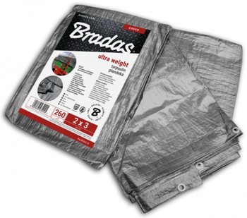 Plandeka wzmacniana ULTRA WEIGHT 2x4m 260g