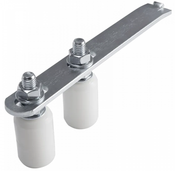 Prowadzenie górne bramy do wmurowania