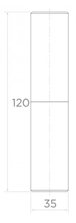 Zawias toczony Fi35 mm