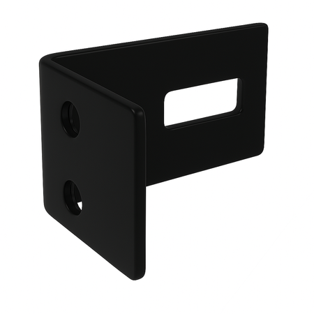 Kątownik do przęsła czarny