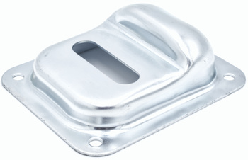 Stoper z otworem pod rygiel L-52,5 ocynkowany