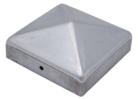 Kapa metalowa na profil 80x80 mm ocynkowana