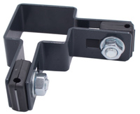 Obejma narożna na słupek 50x50 mm antracyt