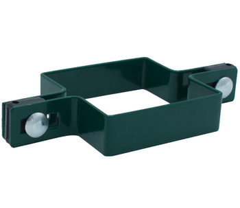 Obejma pośrednia na słupek 100x100 mm zielona