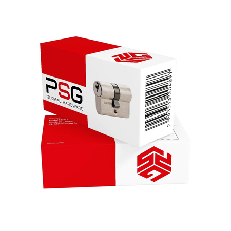 Wkładka bębenkowa PSG 30/30 - nikiel satyna