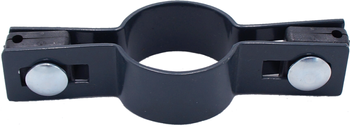 Obejma pośrednia na słupek Fi48 mm antracyt
