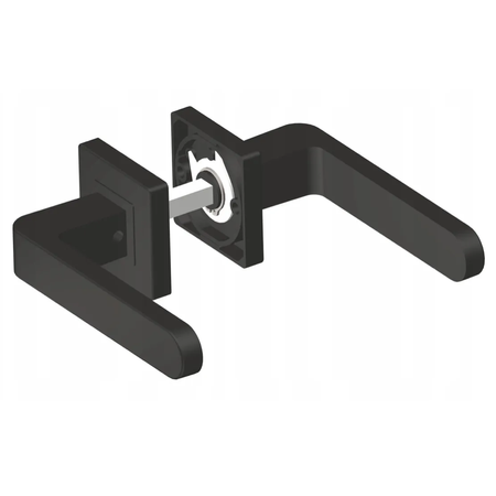 Klamka TONDO czarny mat