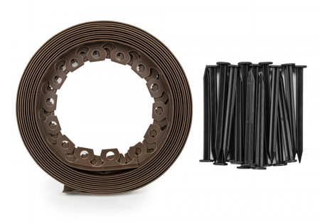 Obrzeże ogrodowe 40 mm brązowe