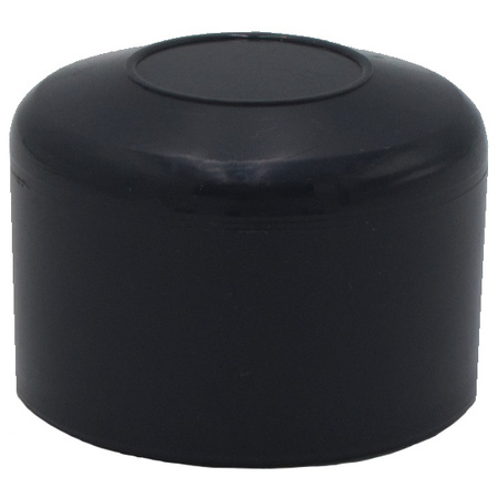 Nasadka na rurę Fi42 mm czarna