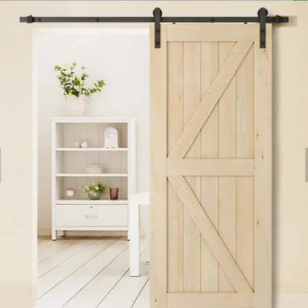 System drzwi przesuwnych BARN DOOR wzór prosty