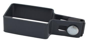 Obejma końcowa na słupek 60x40 mm odwrotna antracyt