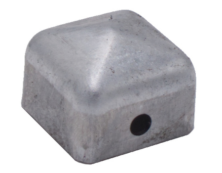 Kapa metalowa na profil 20x20 mm ocynkowana
