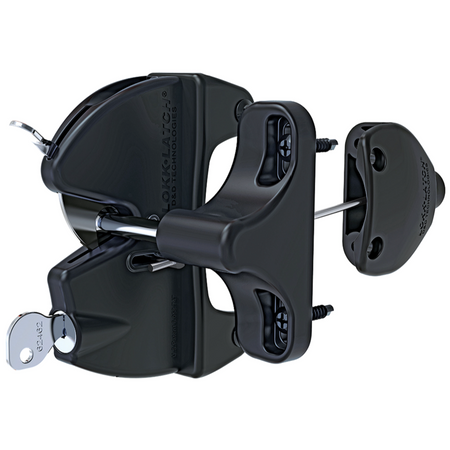 Zamek do furtki dwustronny na kluczyk 10-32 mm