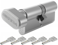 Wkładka z gałką Gerda H Plus G30/45 niklowana