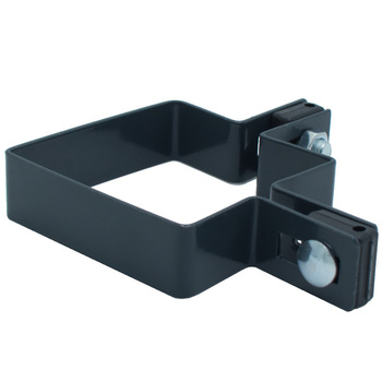 Obejma narożna na słupek 80x80 mm antracyt