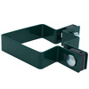 Obejma narożna na słupek 80x80 mm zielona