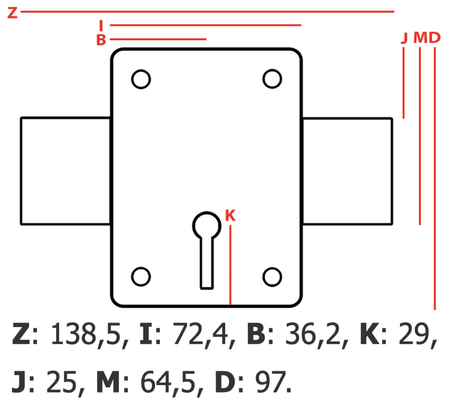Zamek nawierzchniowy T-3