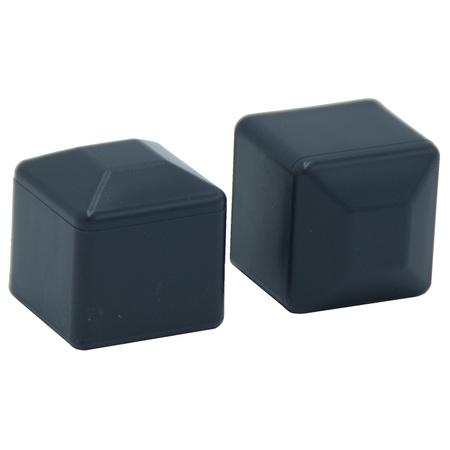 Nasadka na profil 20x20 mm antracyt