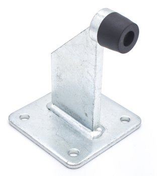 Odbojnik bramy lub furtki z podstawą 100x100 mm ocynkowany