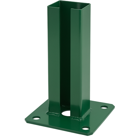 Podstawa słupka 60x40 mm zielony