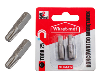 Końcówka montażowa typ TX-25 dł. 25 mm 2 szt