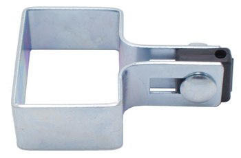 Obejma końcowa na słupek 60x40 mm ocynkowana