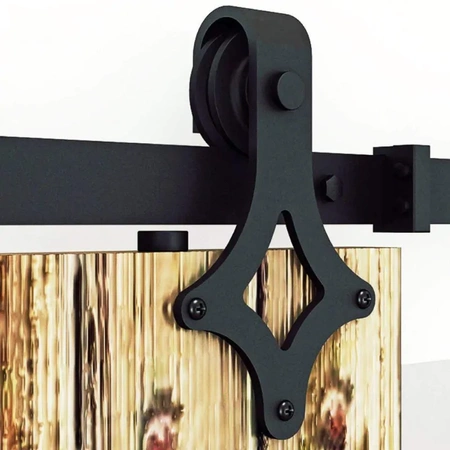 System drzwi przesuwnych BARN DOOR wzór diament