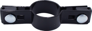 Obejma pośrednia na słupek Fi42 mm czarna