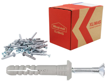 Kołki szybkiego montażu 8x100 mm 100 szt