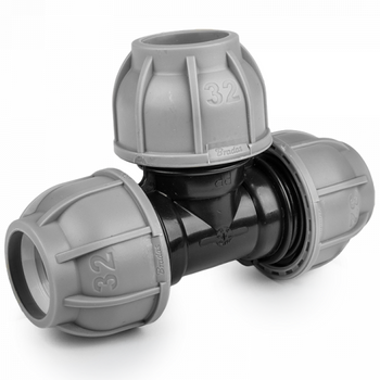 Trójnik do rur PE 25 mm