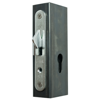 Kaseta 60x40 mm krótka z zamkiem hakowym