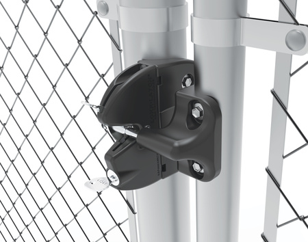 Zamek do furtki dwustronny na kluczyk 10-32 mm