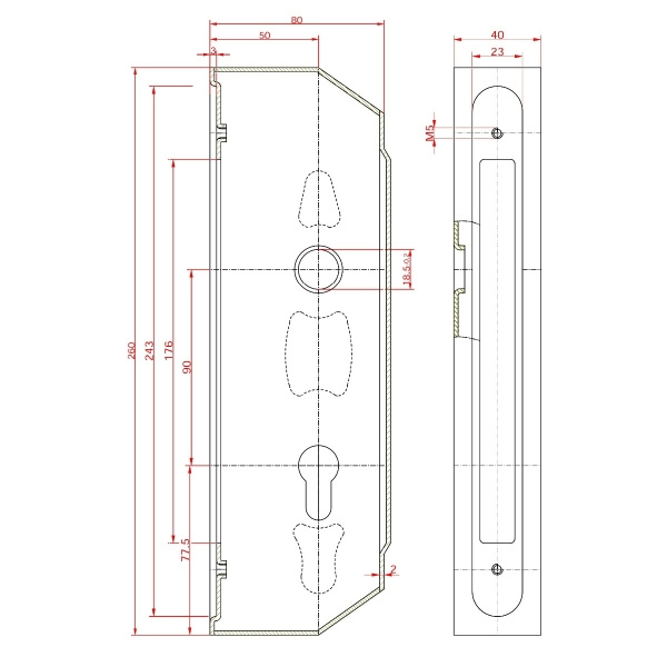 Kaseta 80x40 mm z zamkiem zapadkowo-zasuwkowym 90/50 pol_pl_Kaseta-80x40-mm-z-zamkiem-zapadkowo-zasuwkowym-90-50-1755_2
