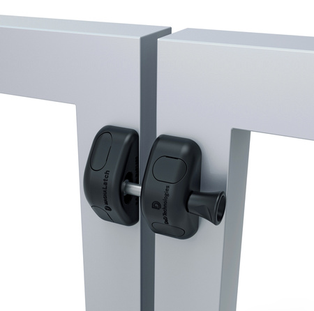 Zamek do bramki jednostronny bez kluczyka, zatrzask magnetyczny 7-17mm - 1 szt