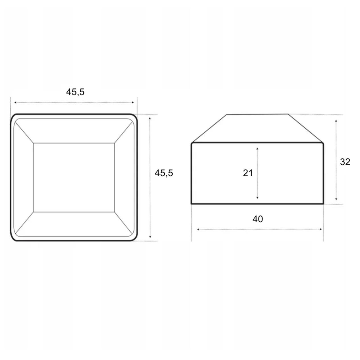 Nasadka na profil 40x40 mm czarna pol_pl_Nasadka-na-profil-40x40-mm-czarna-685_2