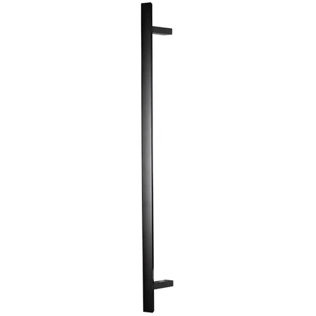 Pochwyt - antaba jednostronny prostokątny 40x20x1200 mm czarny