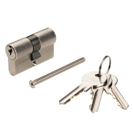 Wkładka bębenkowa PSG 25/25 - nikiel, satyna