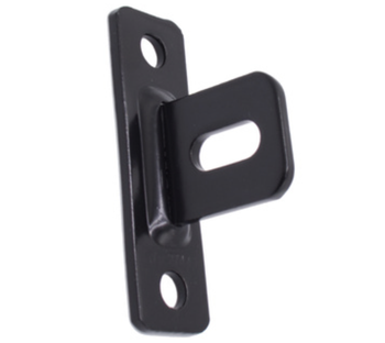 Mocowanie przęsła ogrodzeniowego w kształcie T czarne