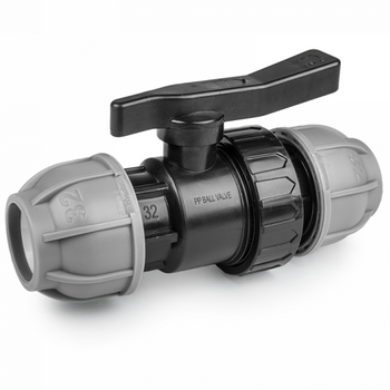 Zawór do rur PE 20 mm / 20 mm