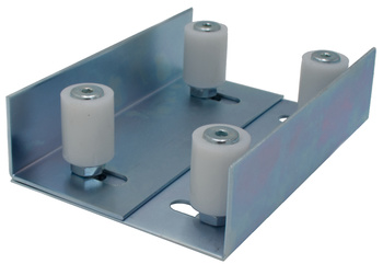 Prowadzenie górne bramy do przykręcenia 4 rolki