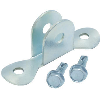 Uchwyt podpory słupka z wkrętem ocynkowany