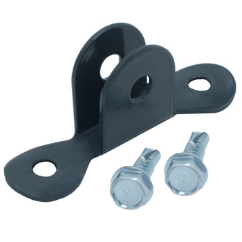 Uchwyt podpory słupka z wkrętem antracytowy