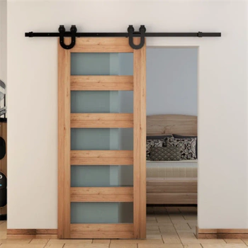 System drzwi przesuwnych BARN DOOR wzór podkowa