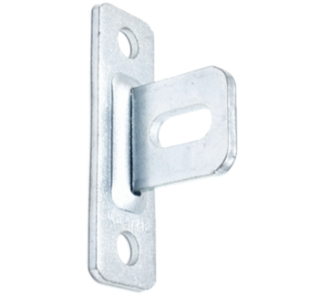 Mocowanie przęsła ogrodzeniowego w kształcie T