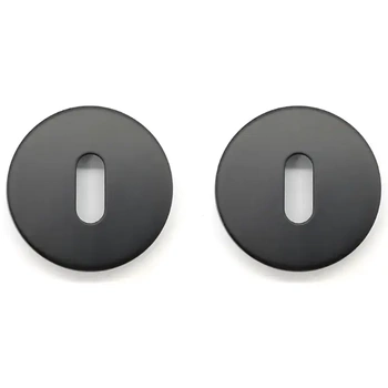 Szyld czarny okrągły na klucz