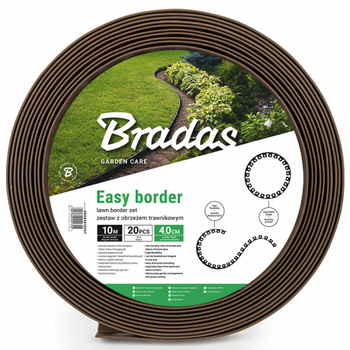 Obrzeże ogrodowe 50 mm brązowe